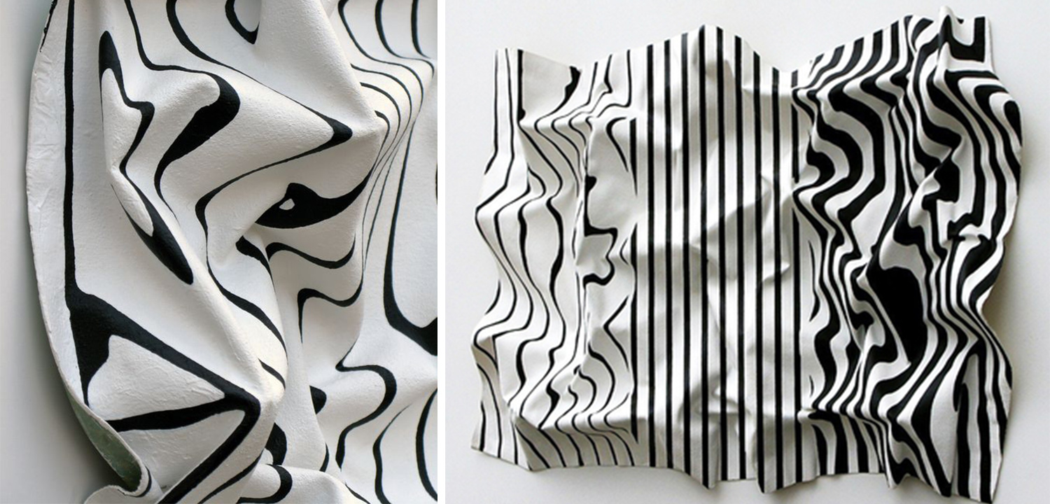 Абстрактный геометрический арт-объект на стену Black and White in Art - фото №1