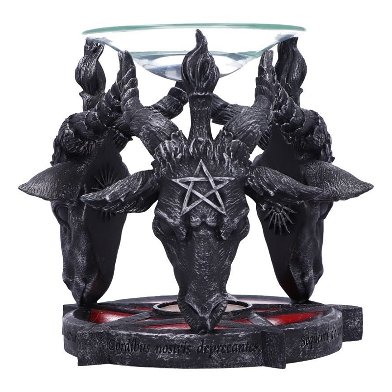 Подсвечник с чашей Baphomet Head Черный Подсвечник с чашей Baphomet Head Черный в Барнауле | Loft Concept