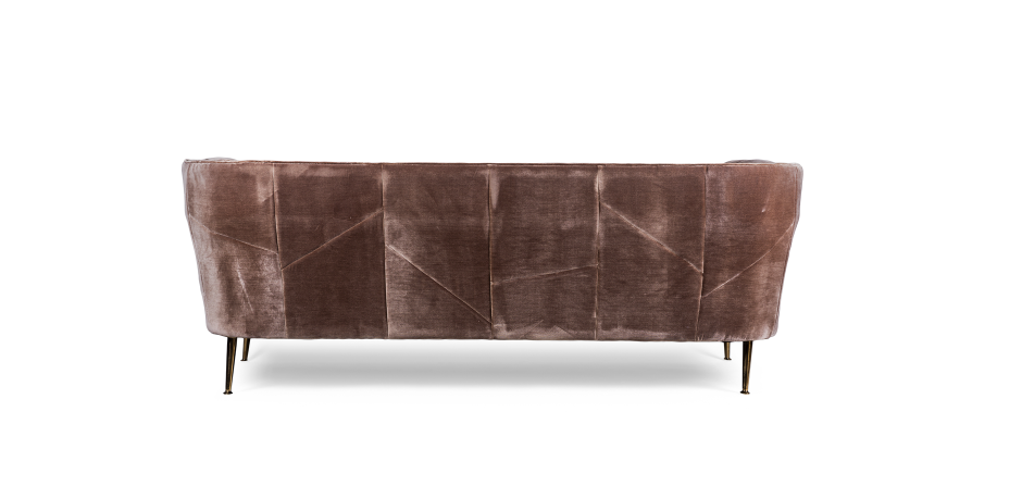 Диван трехместный Flatter brown - фото №1