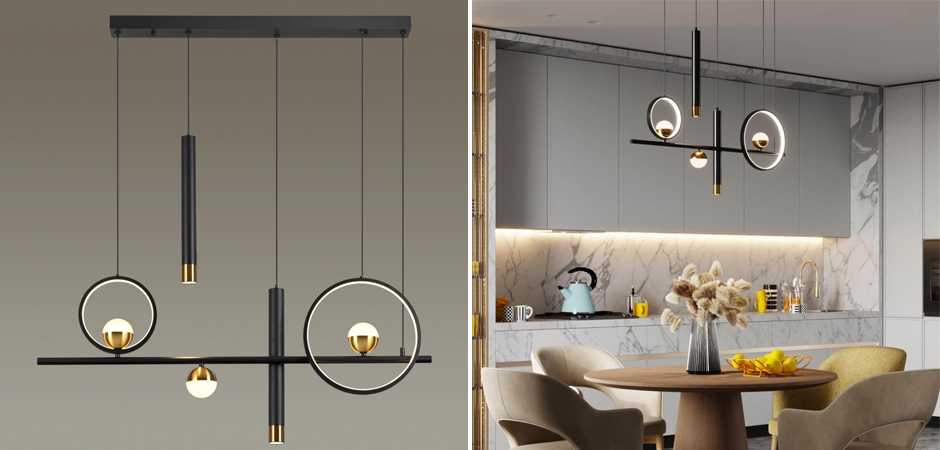 Люстра Scales Черная Люстра Scales Черная - Loft-Concept в Барнауле