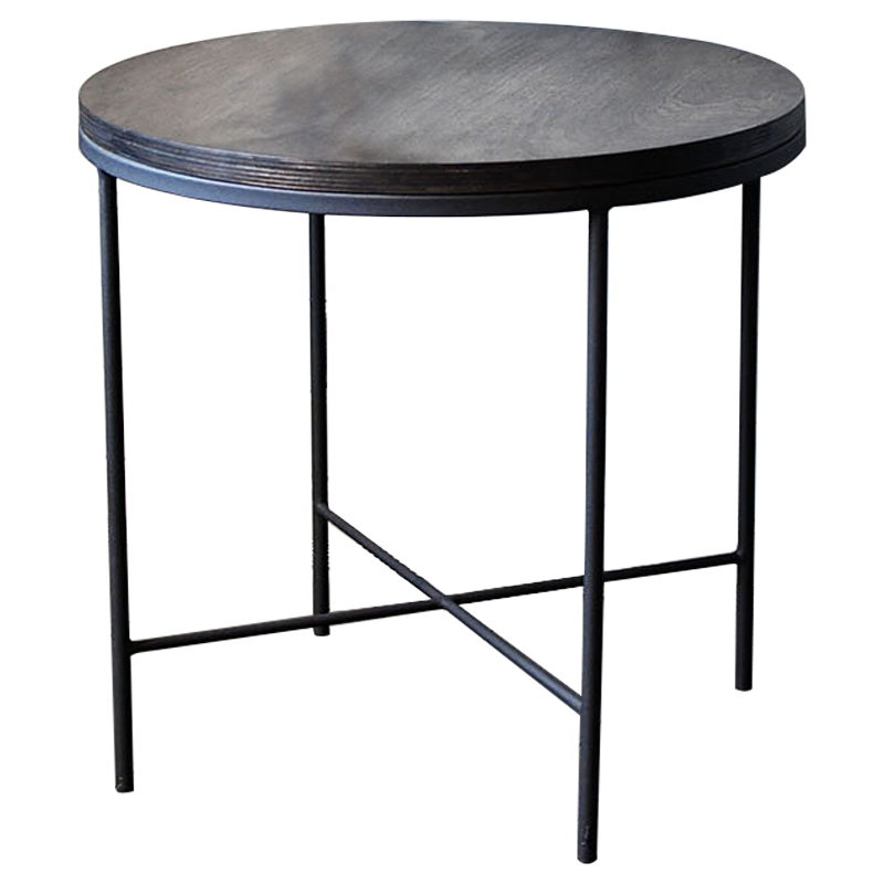 Кофейный стол Nava Industrial Metal Rust Coffee Table Коричневый Черный Кофейный стол Nava Industrial Metal Rust Coffee Table Коричневый Черный в Барнауле | Loft Concept