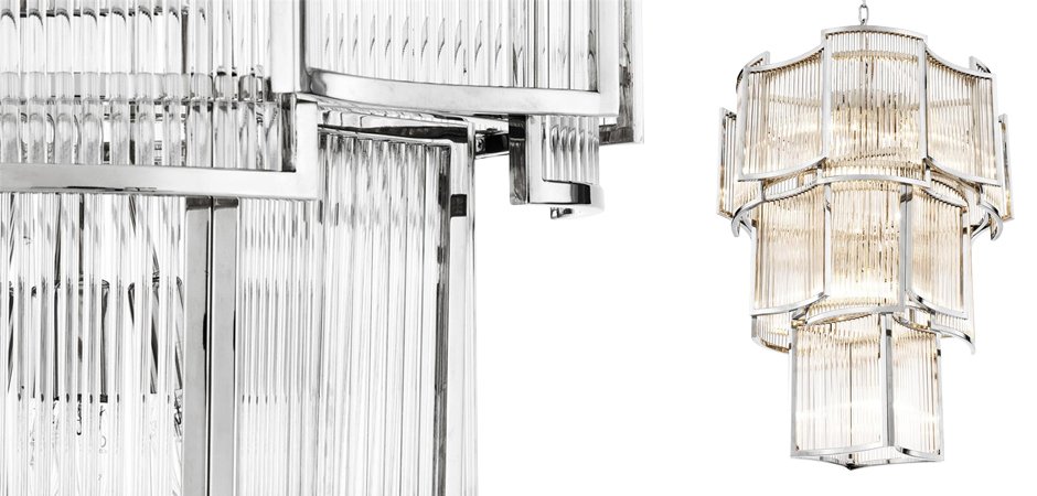 Люстра Chandelier Jet Set Nickel Люстра Chandelier Jet Set Nickel - Loft-Concept в Барнауле
