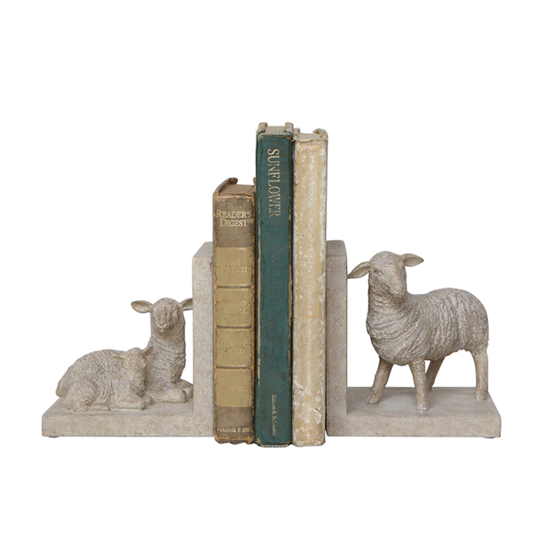 Держатель для книг Decor Sheep Белый бетон Держатель для книг Decor Sheep Белый бетон в Барнауле | Loft Concept