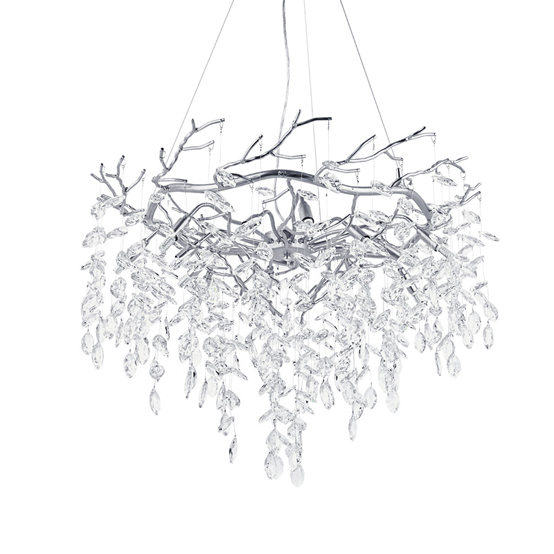 Люстра Декоративная Jacaranda Silver Серебряный Люстра Декоративная Jacaranda Silver Серебряный в Барнауле | Loft Concept