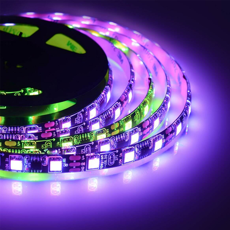 Комплект светодиодной влагозащищенной ленты 14,4W/m 60Led/m 5050SMD разноцветный 5M Белый Комплект светодиодной влагозащищенной ленты 14,4W/m 60Led/m 5050SMD разноцветный 5M Белый в Барнауле | Loft Concept