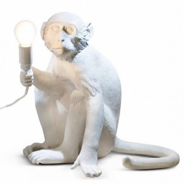 Настольная лампа Seletti Monkey Lamp Sitting Version Настольная лампа Seletti Monkey Lamp Sitting Version в Барнауле | Loft Concept