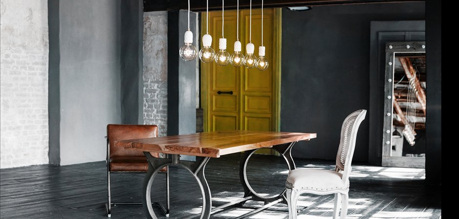 Подвесной светильник BETON GLITTER - фото №1