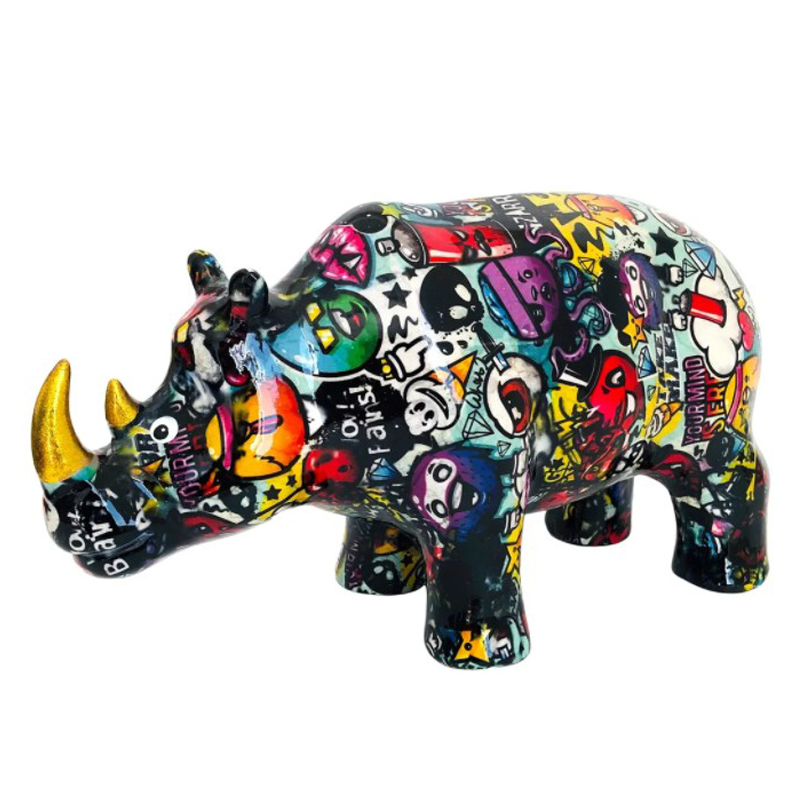 Статуэтка Graffiti Rhinoceros Мульти Статуэтка Graffiti Rhinoceros Мульти в Барнауле | Loft Concept