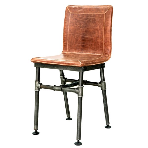 Барный стул Iron Loft Bar stool brown Коричневый винтаж Черный Барный стул Iron Loft Bar stool brown Коричневый винтаж Черный в Барнауле | Loft Concept