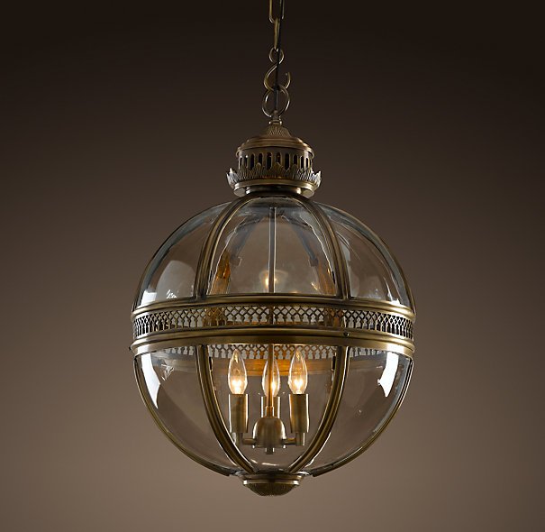 Люстра Sphere Old Roman Chandelier Латунь Античная полированная Люстра Sphere Old Roman Chandelier Латунь Античная полированная в Барнауле | Loft Concept