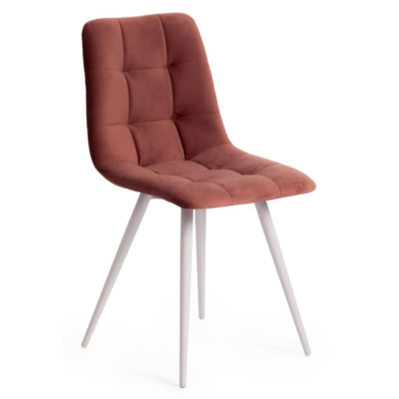 Стул Nancy Coral Chair Коралловый Белый Стул Nancy Coral Chair Коралловый Белый в Барнауле | Loft Concept