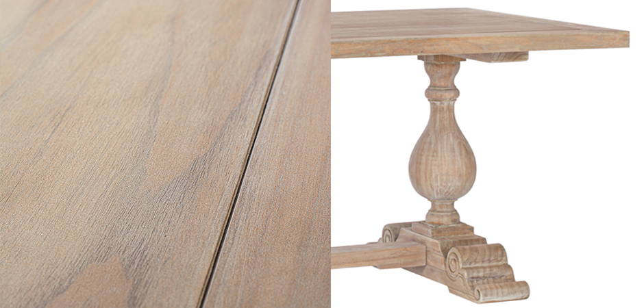 Обеденный стол Massive Balusters Обеденный стол Massive Balusters - Loft-Concept в Барнауле