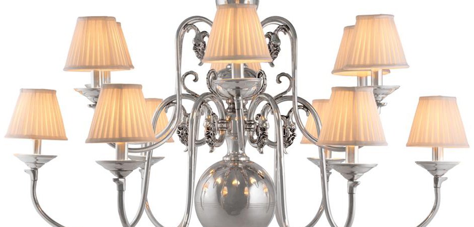 Люстра Eichholtz Chandelier La Chapelle Silver - Loft-Concept в Барнауле
