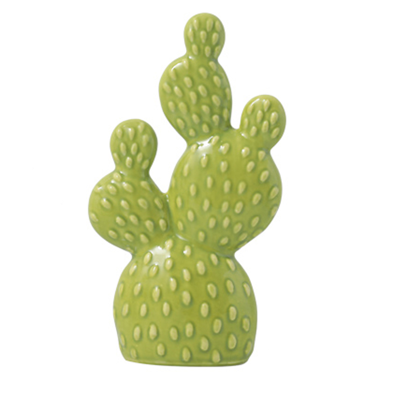 Статуэтка Flat Cactus Салатовый Статуэтка Flat Cactus Салатовый в Барнауле | Loft Concept