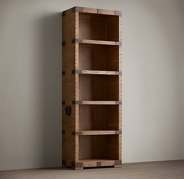 Стеллаж Vintage Rack Дуб темный Стеллаж Vintage Rack Дуб темный в Барнауле | Loft Concept