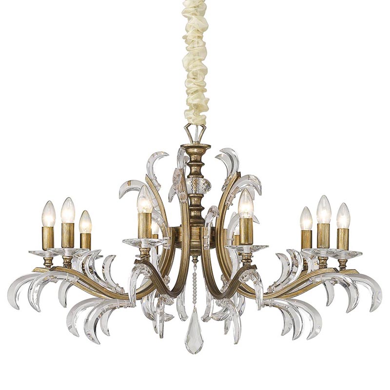 Люстра Blenden Chandelier 100 Серебряный Люстра Blenden Chandelier 100 Серебряный в Барнауле | Loft Concept