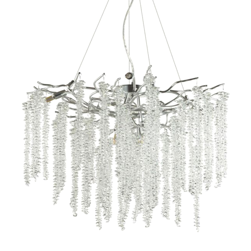 Люстра Fairy Tree Silver на 8 ламп Серебряный Люстра Fairy Tree Silver на 8 ламп Серебряный в Барнауле | Loft Concept