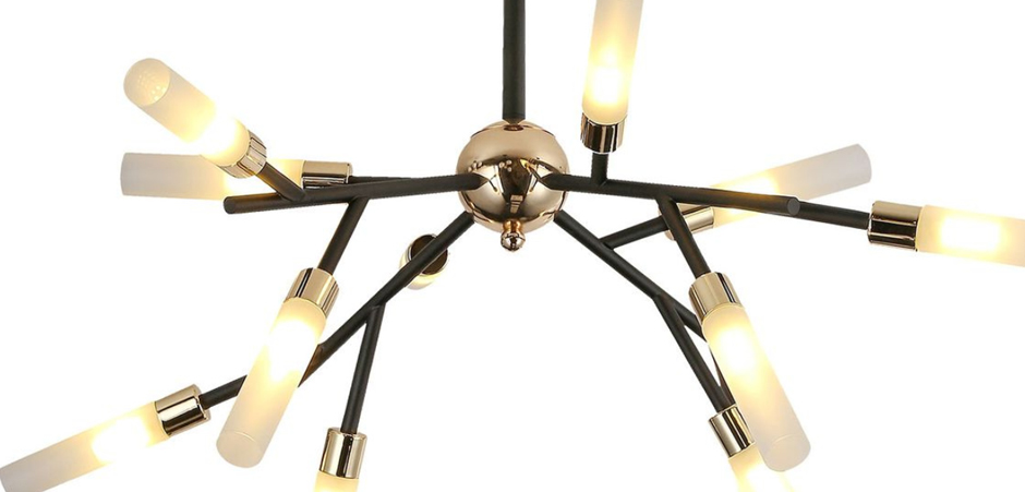 Люстра White Tube Valley Arredoluce Chandelier 12 Люстра White Tube Valley Arredoluce Chandelier 12 - Loft-Concept в Барнауле