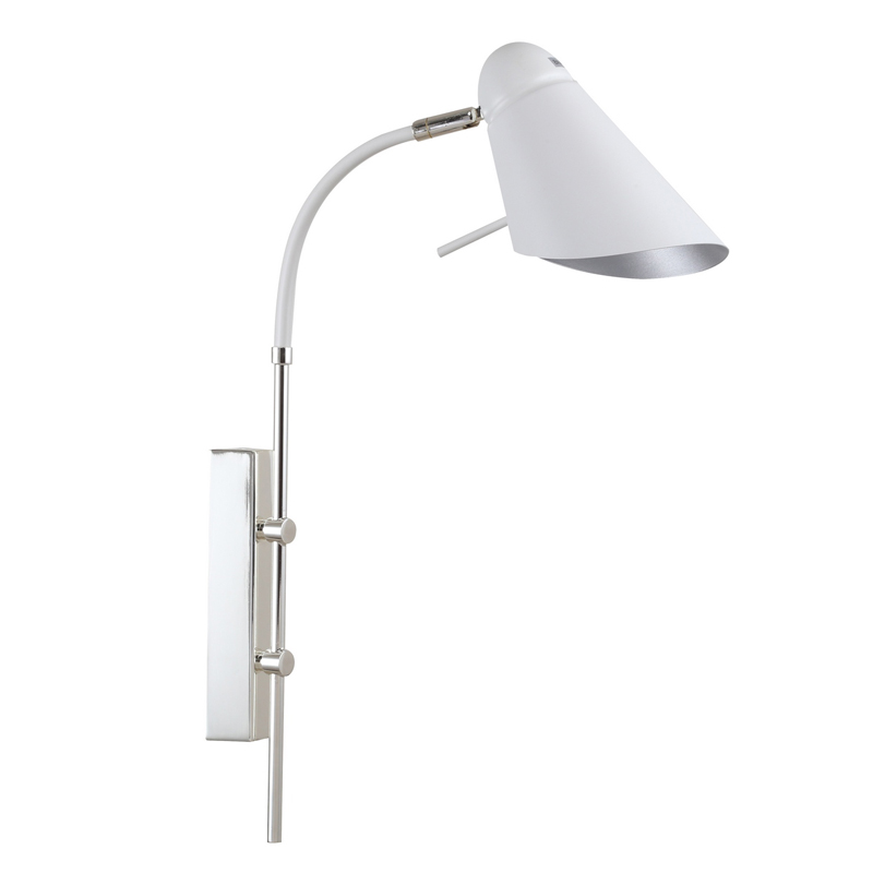 Бра Silvi Sconce Серебряный Белый Бра Silvi Sconce Серебряный Белый в Барнауле | Loft Concept