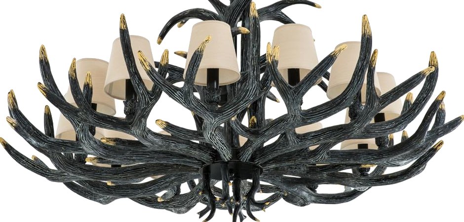 Люстра Eichholtz Chandelier Horn XL - Loft-Concept в Барнауле