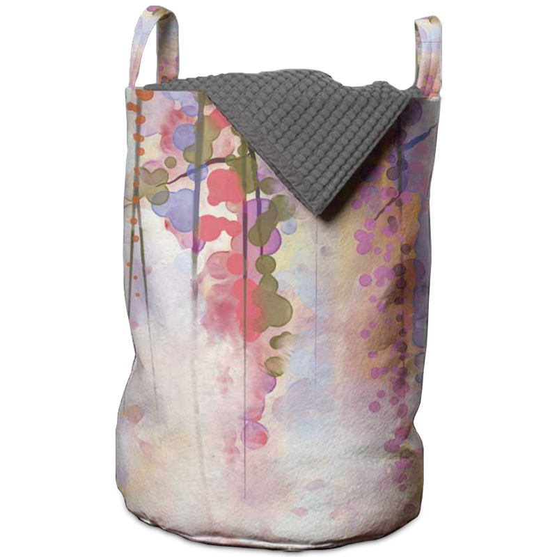 Корзина Purple Watercolor Basket Мульти Корзина Purple Watercolor Basket Мульти в Барнауле | Loft Concept