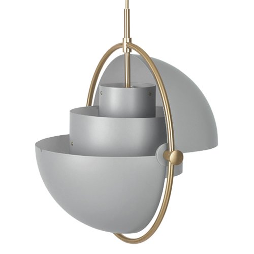 Люстра Louis Weisdorff Multi-lite Pendant Gray Латунь Серый Люстра Louis Weisdorff Multi-lite Pendant Gray Латунь Серый в Барнауле | Loft Concept