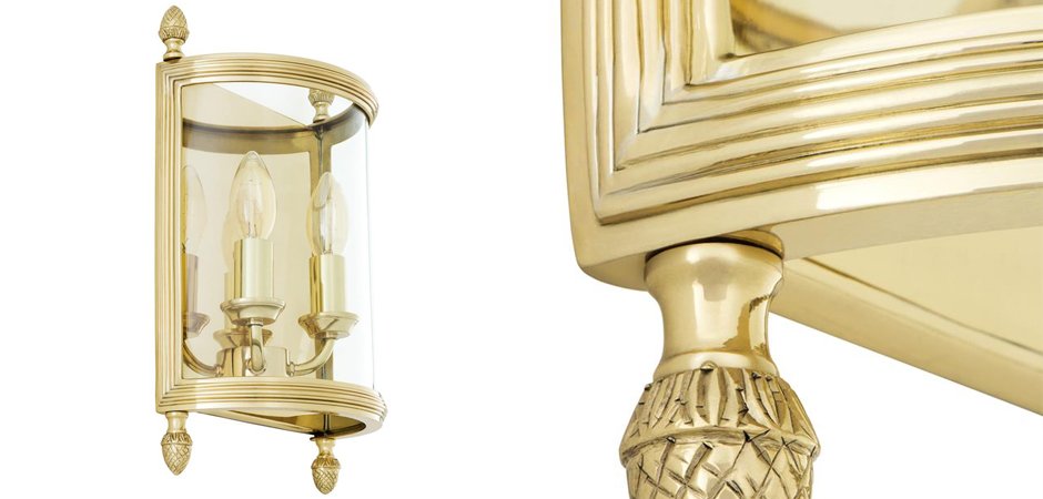 Бра Wall Lamp Lennon S Brass - Loft-Concept в Барнауле