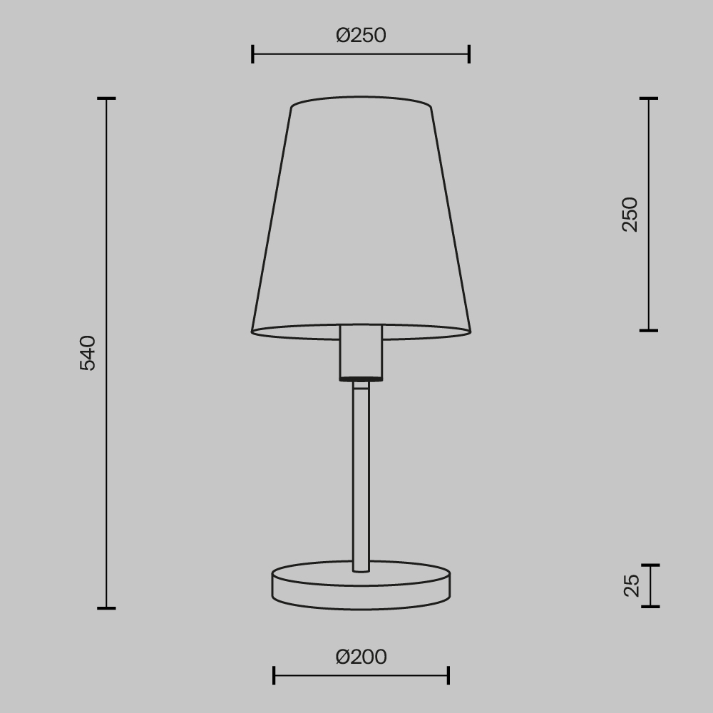 Настольный светильник Lira Е27 в Барнауле