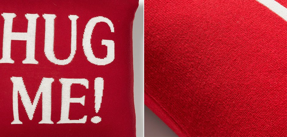 Декоративная подушка Hug me RED Декоративная подушка Hug me RED - Loft-Concept в Барнауле
