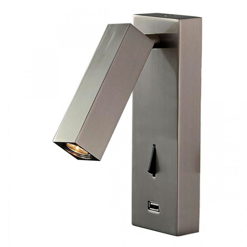 Бра Chelsom WALL LED DOCK Silver USB Хром Бра Chelsom WALL LED DOCK Silver USB Хром в Барнауле | Loft Concept