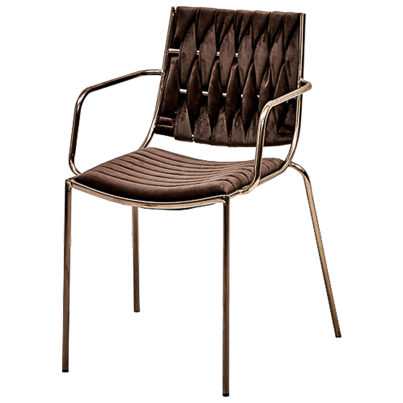 Стул Benita Stool Шоколад Бронза Стул Benita Stool Шоколад Бронза в Барнауле | Loft Concept