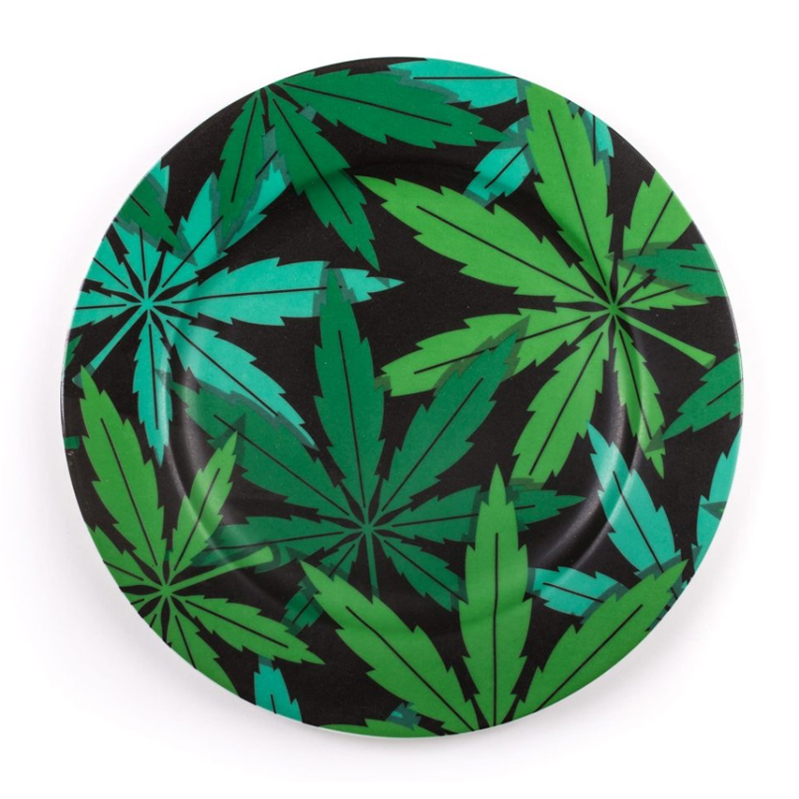 Тарелка Seletti Porcelain Plate Weed Зеленый Тарелка Seletti Porcelain Plate Weed Зеленый в Барнауле | Loft Concept