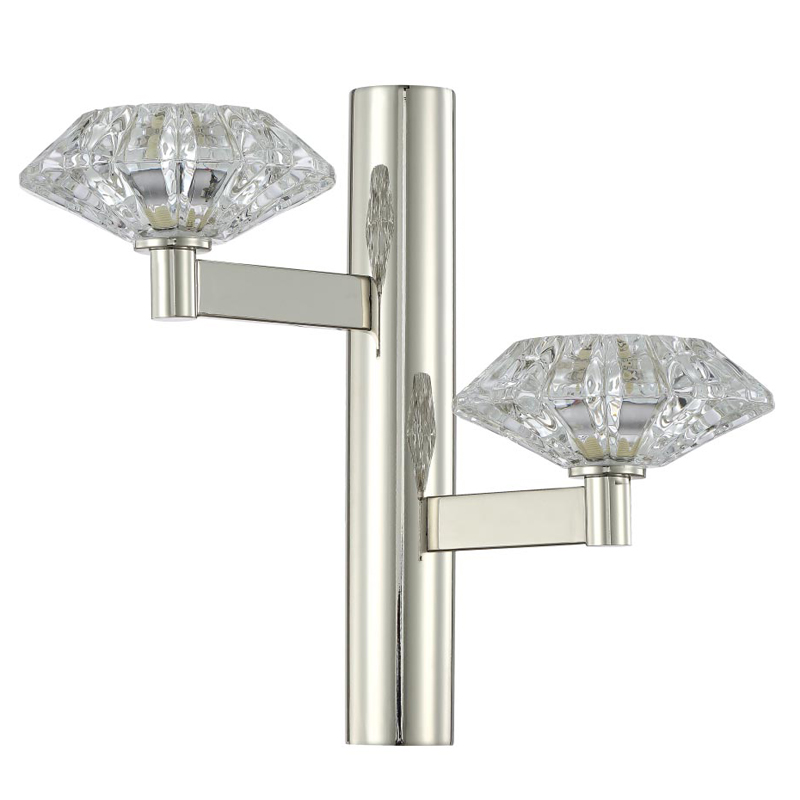 Бра Yerker Sconce nickel Никель Прозрачный Бра Yerker Sconce nickel Никель Прозрачный в Барнауле | Loft Concept