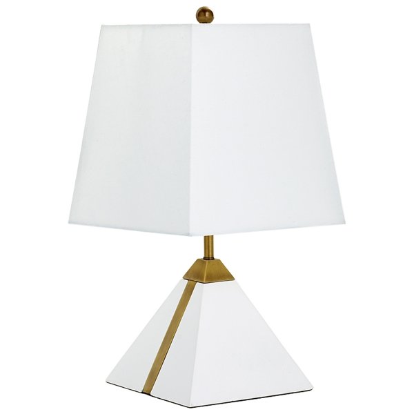 Настольная лампа Cyan Design Giza Table Lamp Белый Настольная лампа Cyan Design Giza Table Lamp Белый в Барнауле | Loft Concept