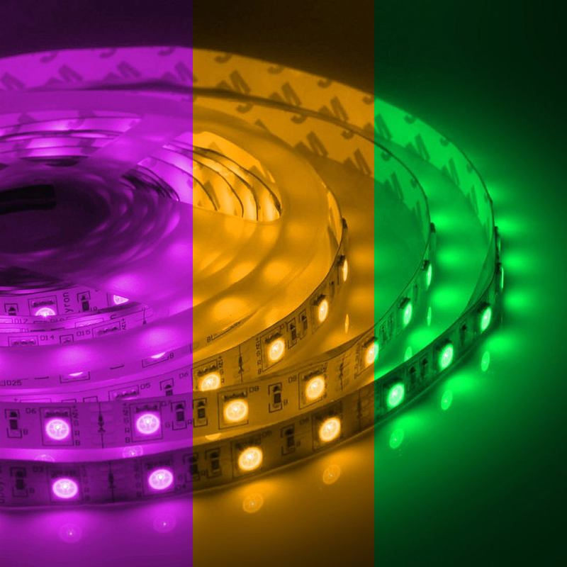 Светодиодная лента 7,2W/m 30LED/m 5050SMD разноцветная 3M Белый Светодиодная лента 7,2W/m 30LED/m 5050SMD разноцветная 3M Белый в Барнауле | Loft Concept