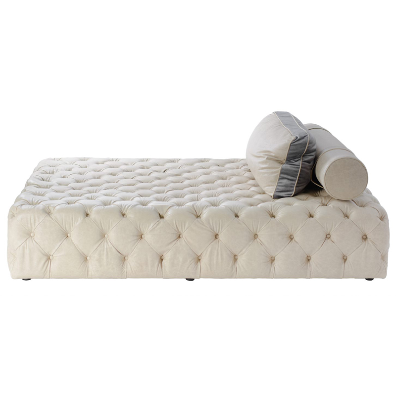 Кушетка Chinzi Lounge Sofa milky Молочный Кушетка Chinzi Lounge Sofa milky Молочный в Барнауле | Loft Concept