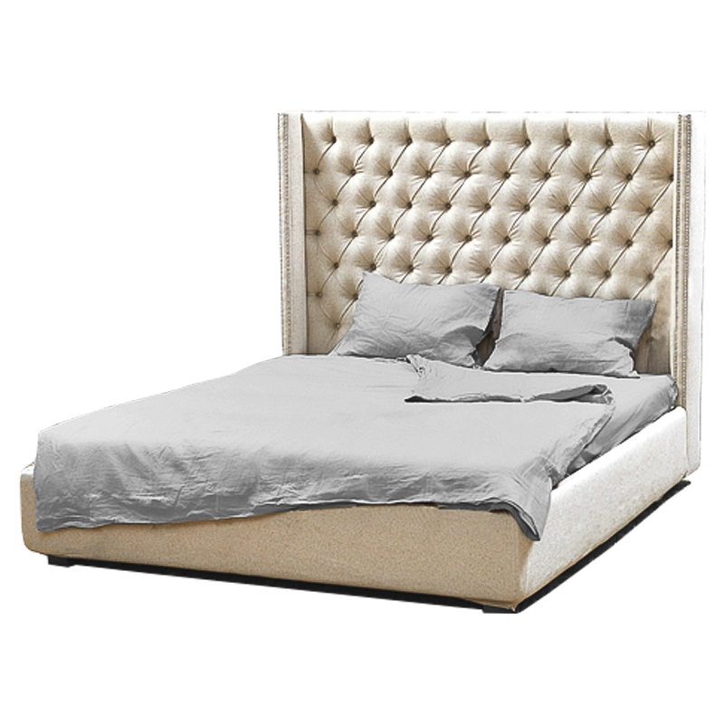 Кровать Lord Bed Beige Бежевый Кровать Lord Bed Beige Бежевый в Барнауле | Loft Concept