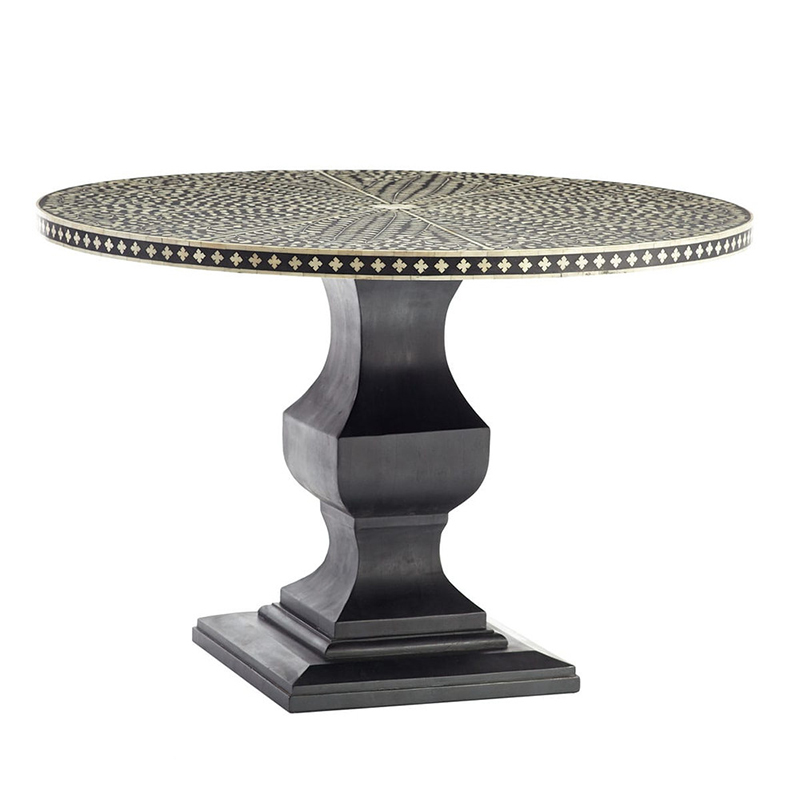 Barnsley Dining Table - Bernhardt Черно-белый в Барнауле | Loft Concept 