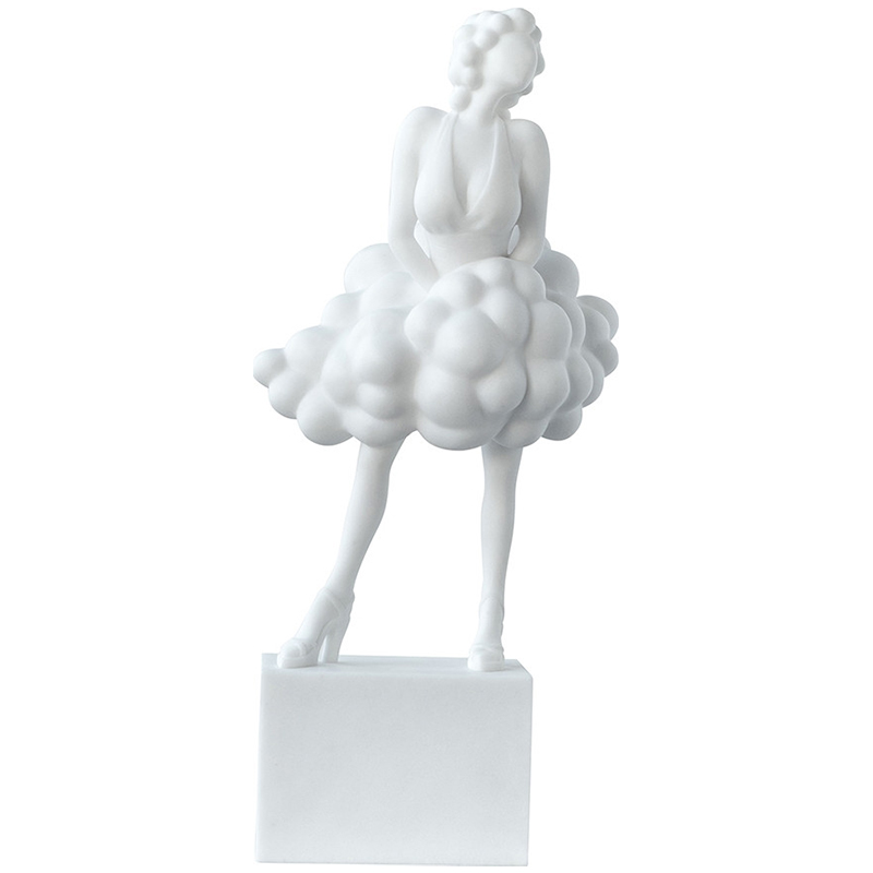 Декоративная статуэтка Marilyn Cloud Dress Statuette Белый Декоративная статуэтка Marilyn Cloud Dress Statuette Белый в Барнауле | Loft Concept