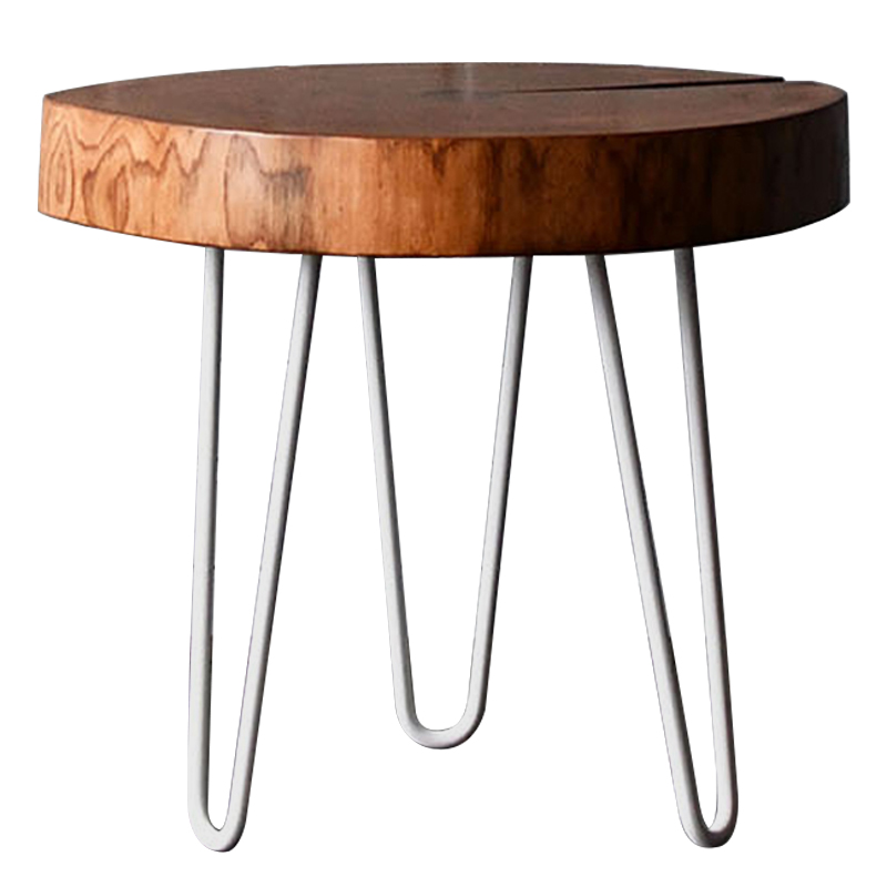 Кофейный стол Jevon Industrial Metal Rust Coffee Table Коричневый Белый Кофейный стол Jevon Industrial Metal Rust Coffee Table Коричневый Белый в Барнауле | Loft Concept