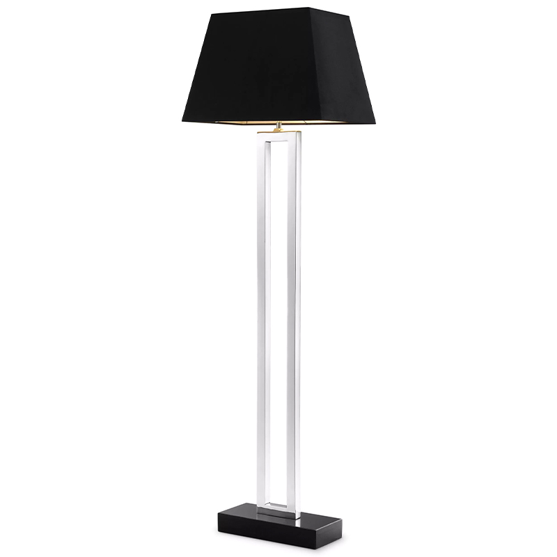 Торшер Eichholtz Floor Lamp Arlington Черный Никель Торшер Eichholtz Floor Lamp Arlington Черный Никель в Барнауле | Loft Concept