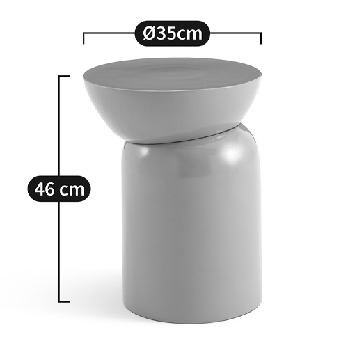 Приставной столик из сплава алюминия Tori Side Table Приставной столик из сплава алюминия Tori Side Table в Барнауле