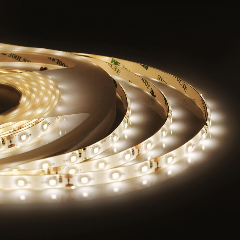 Светодиодная влагозащищенная лента 4,8W/m 60LED/m 3528SMD теплый белый Белый Светодиодная влагозащищенная лента 4,8W/m 60LED/m 3528SMD теплый белый Белый в Барнауле | Loft Concept