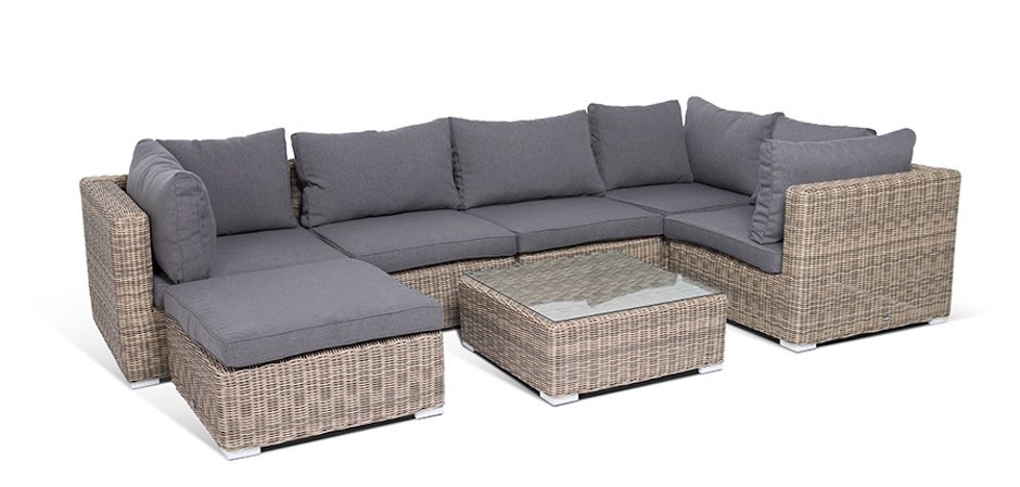 Стол кофейный Rottan Grey Стол кофейный Rottan Grey - Loft-Concept в Барнауле