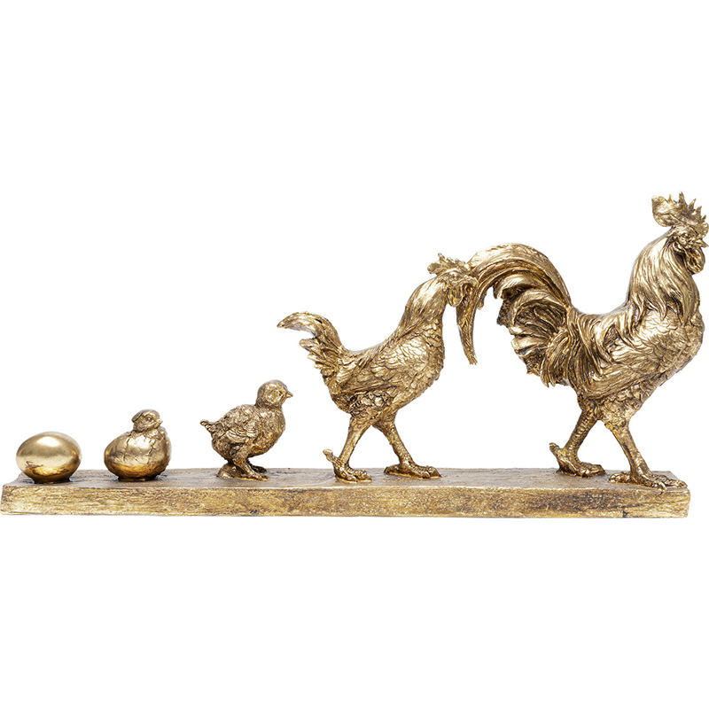 Статуэтка Chicken Evolution Золотой Статуэтка Chicken Evolution Золотой в Барнауле | Loft Concept