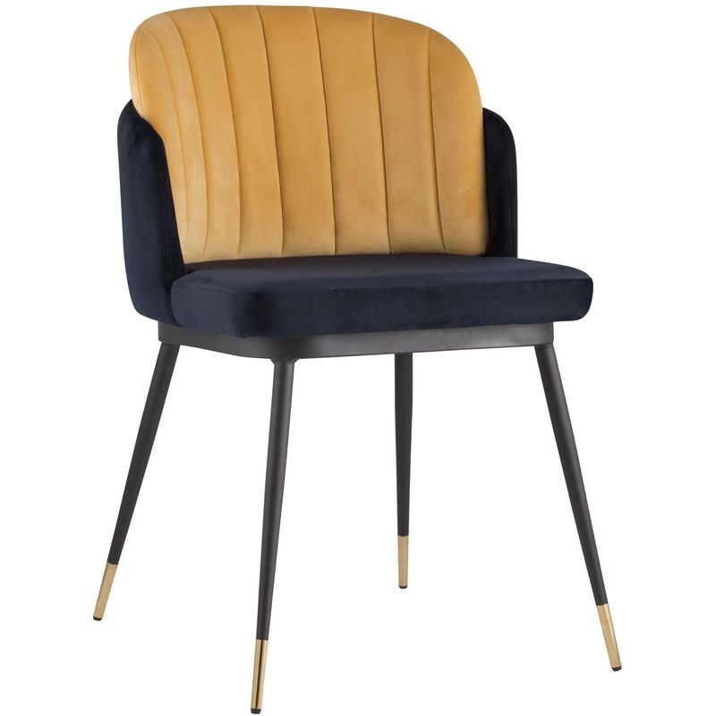 Стул Penelope Chair Оранжевый цвет Оранжевый Синий Черный Стул Penelope Chair Оранжевый цвет Оранжевый Синий Черный в Барнауле | Loft Concept