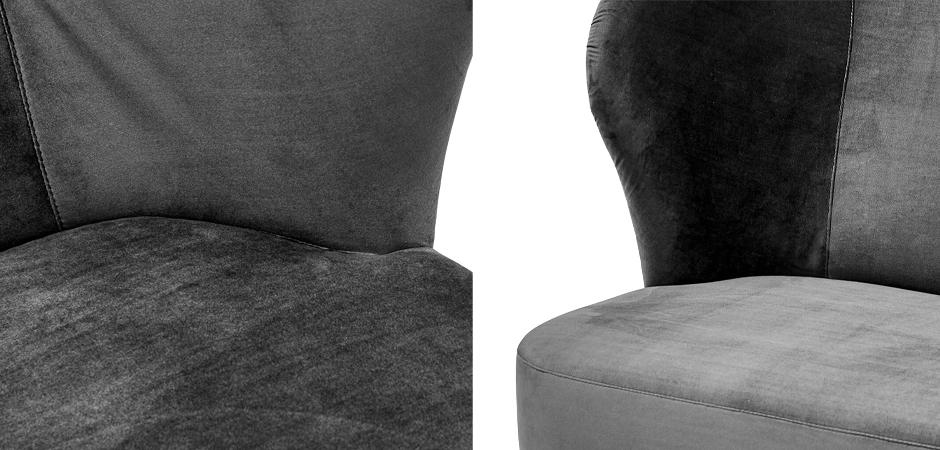 Кресло Hortense Chair Gray Кресло Hortense Chair Gray - Loft-Concept в Барнауле