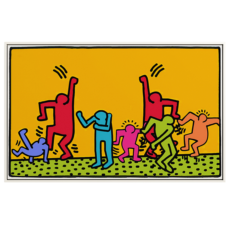 Постер Keith Haring 6 Мульти в Барнауле | Loft Concept 