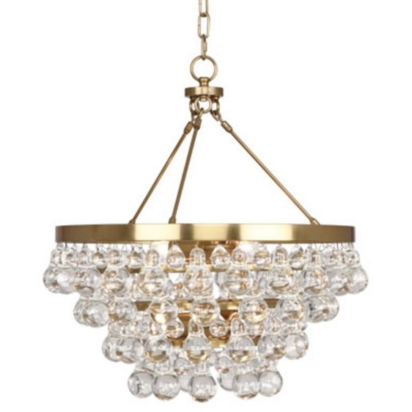 Люстра Robert Abbey Bling Chandelier Antique Brass Золотой Люстра Robert Abbey Bling Chandelier Antique Brass Золотой в Барнауле | Loft Concept