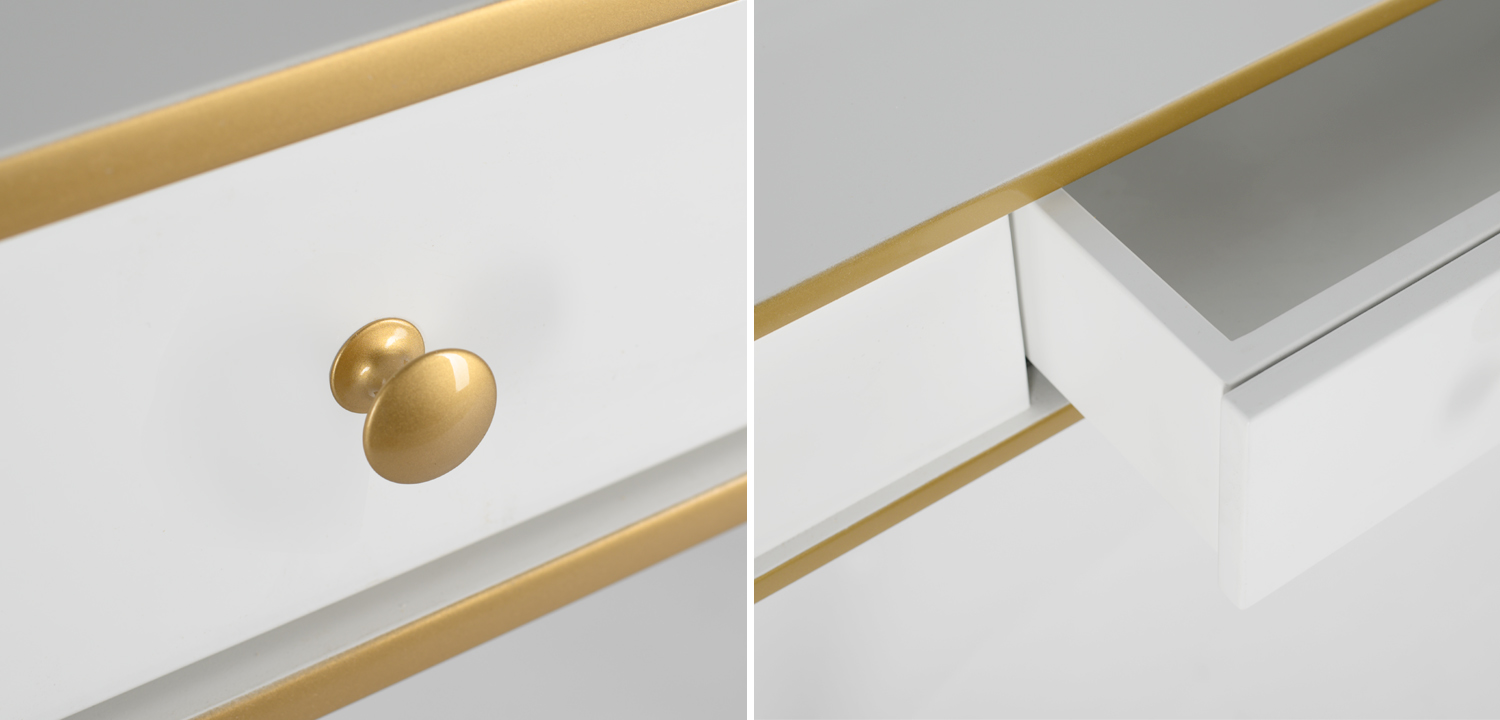 Письменный стол Kelly Desk Белый - фото №1